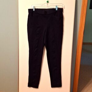 Navy stetch pique dress legging